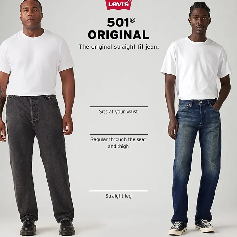 Levi's® Mens 501™ Regular Fit Straight Leg Jean