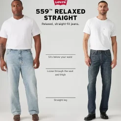 Levi's® Mens 559™ Relaxed Straight Fit Jeans