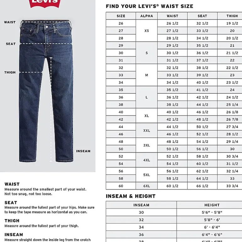 Levi's® Mens 505™ Straight Leg Regular Fit Jean