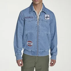 Levi's® Mens Western Patch Bomber Jacket