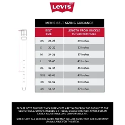 Levi's® 38mm Crw Embsd Strap Mens Belt