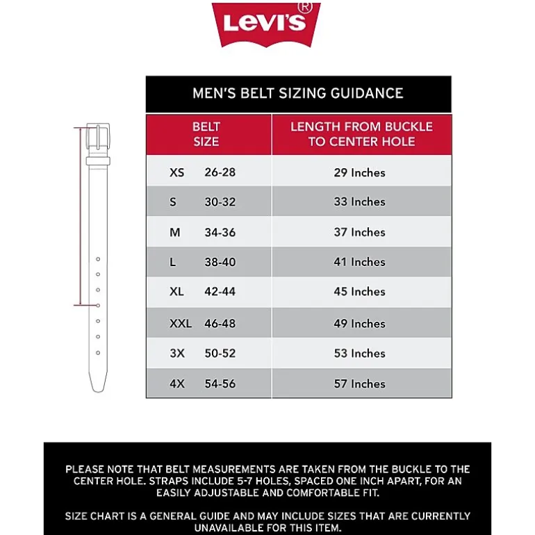Levi's® 38mm Elevated Roller Mens Belt