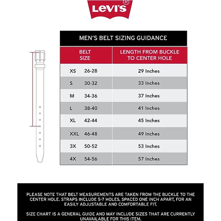 Levi's® 38mm Elevated Tab Mens Belt