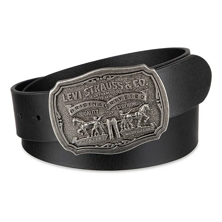 Levi's® 40mm Logo Plaq Mens Belt