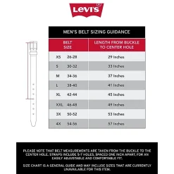 Levi's® 40mm Logo Plaq Mens Belt