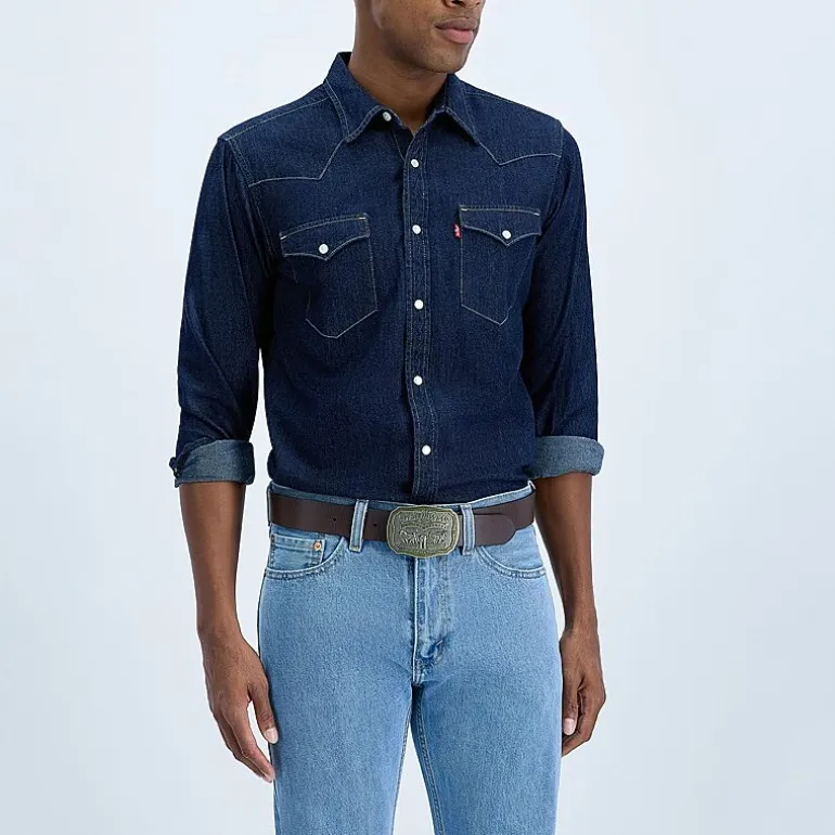 Levi's® 40mm Logo Plaq Mens Belt