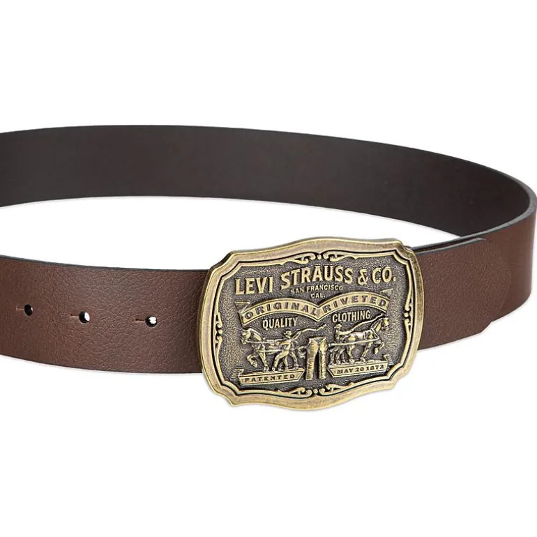 Levi's® 40mm Logo Plaq Mens Belt