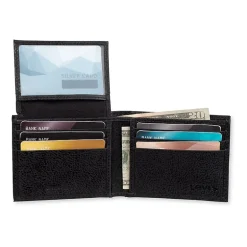 Levi's® Passcase With Embossed Logo Mens Slim Fold Wallet