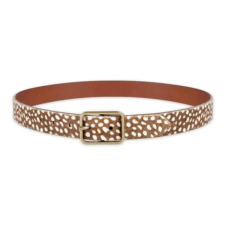 Levi's® Rectangle Centerbar Buckle Casual Belt, Genuine Leather Womens Belt