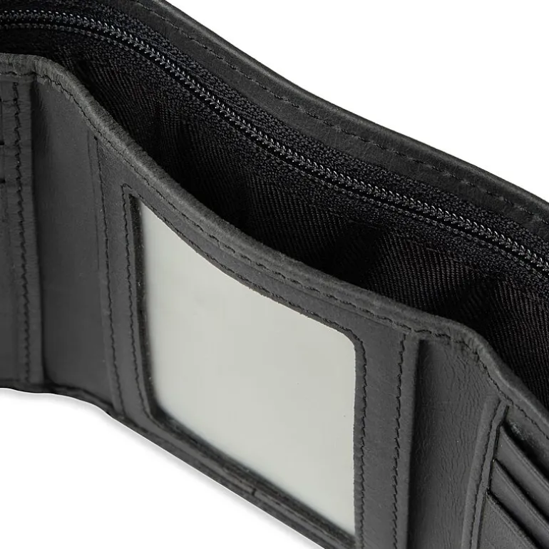 Levi's® Slim Trifold With Zipper Mens Personalized Slim Fold Wallet
