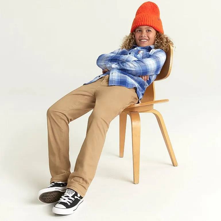 Levi's® Sueded Big Kid Boys Adjustable Waist 511™ Slim Fit Pant