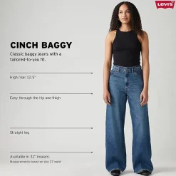 Levi's® Women's High Rise Cinch Baggy Jean