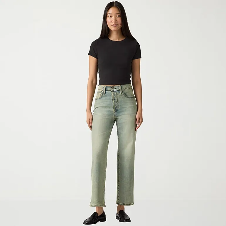 Levi's® Women's High Rise Ribcage Straight Ankle Jeans