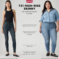 Levi's® Womens 721™ High Rise Skinny Jeans