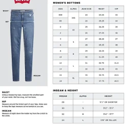 Levi's® Womens 721™ High Rise Skinny Jeans