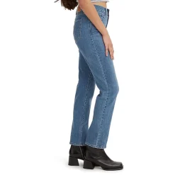 Levi's® Womens Mid Rise Classic Straight Jean