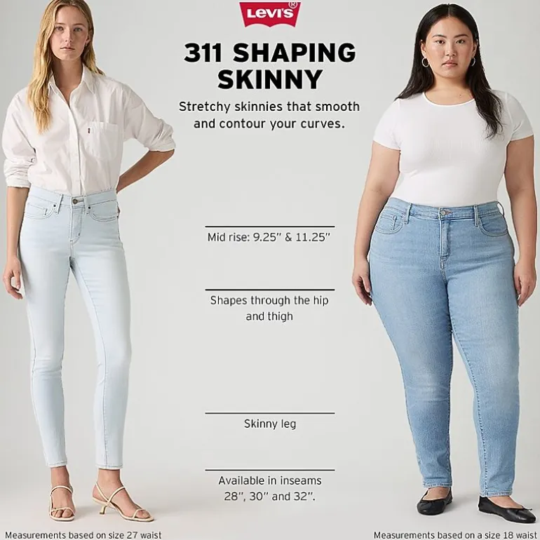 Levi's® Womens Mid Rise 311™ Shaping Skinny Jean