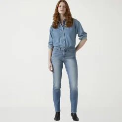 Levi's® Women’s Mid Rise 318 Shaping Wide Leg Jeans