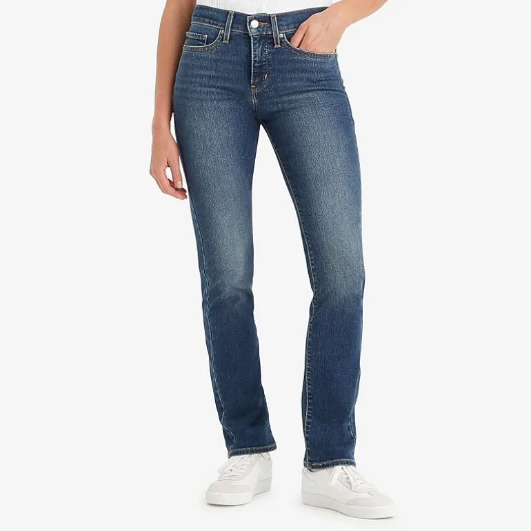 Levi's® Women’s Mid Rise 318 Shaping Wide Leg Jeans
