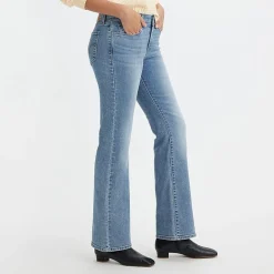 Levi's® Womens Mid Rise Stretch Fabric Relaxed Fit Bootcut Jean