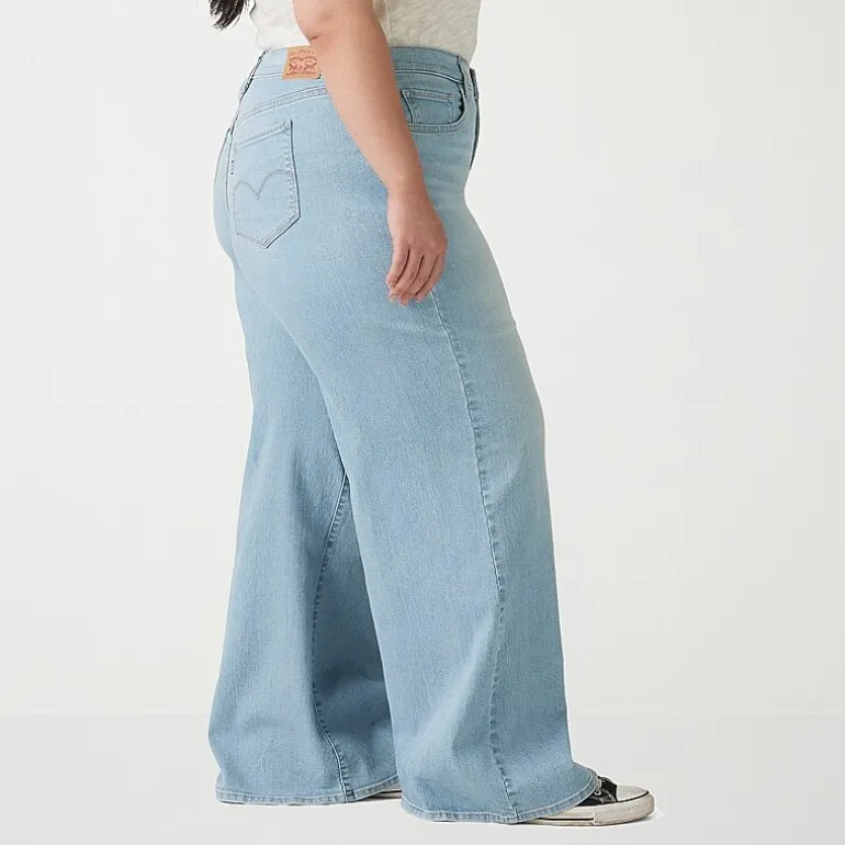 Levi's® Women's Plus Mid Rise 318™ Shaping Wide Leg Jeans