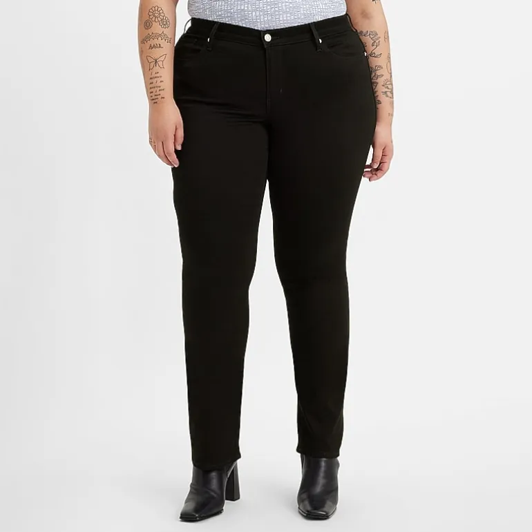 Levi's® Womens Plus Mid Rise 314™ Straight Leg Jean