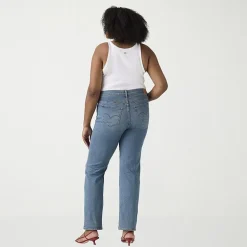 Levi's® Womens Plus Mid Rise 314™ Straight Leg Jean