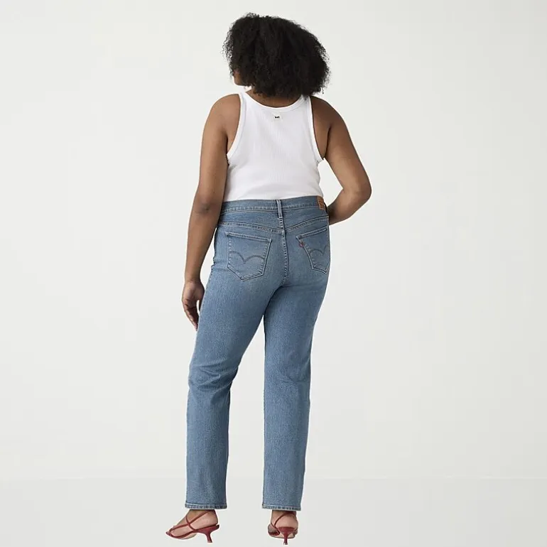 Levi's® Womens Plus Mid Rise 314™ Straight Leg Jean