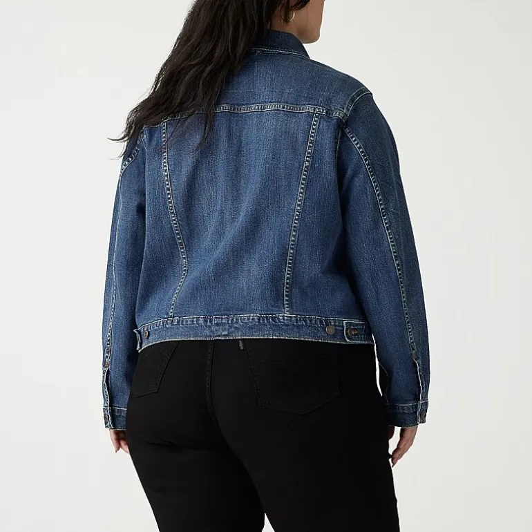 Levi's® Women's Plus Original Trucker Denim Jacket
