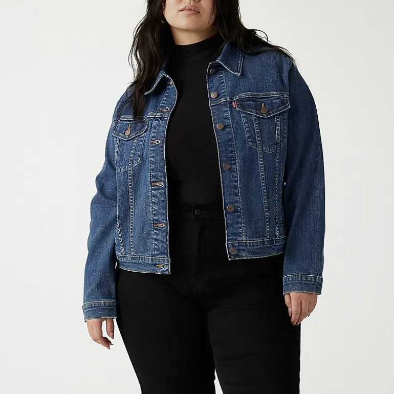 Levi's® Women's Plus Original Trucker Denim Jacket
