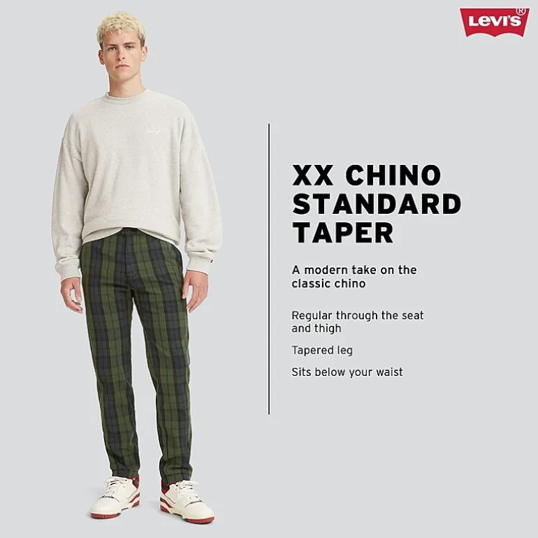 Levi's® Xx Standard Chino Mens Regular Fit Flat Front Pant