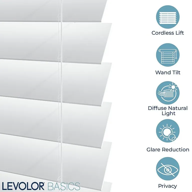 LEVOLOR Basics 2" Cordless Faux Wood Blind