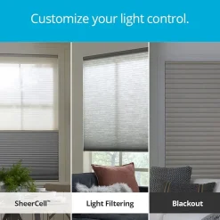LEVOLOR Cambrica Custom Cordless Blackout Cellular Shade