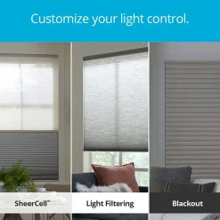 LEVOLOR Classic Custom Cordless Light-Filtering Cellular Shade