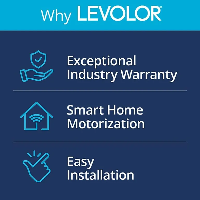 LEVOLOR Emberlyn Banded Custom Light-Filtering Cordless Sheer Shade