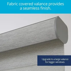 LEVOLOR Valhalla Banded Custom Light-Filtering Cordless Sheer Shade