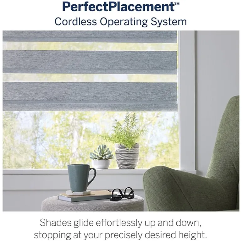 LEVOLOR Valhalla Banded Custom Light-Filtering Cordless Sheer Shade