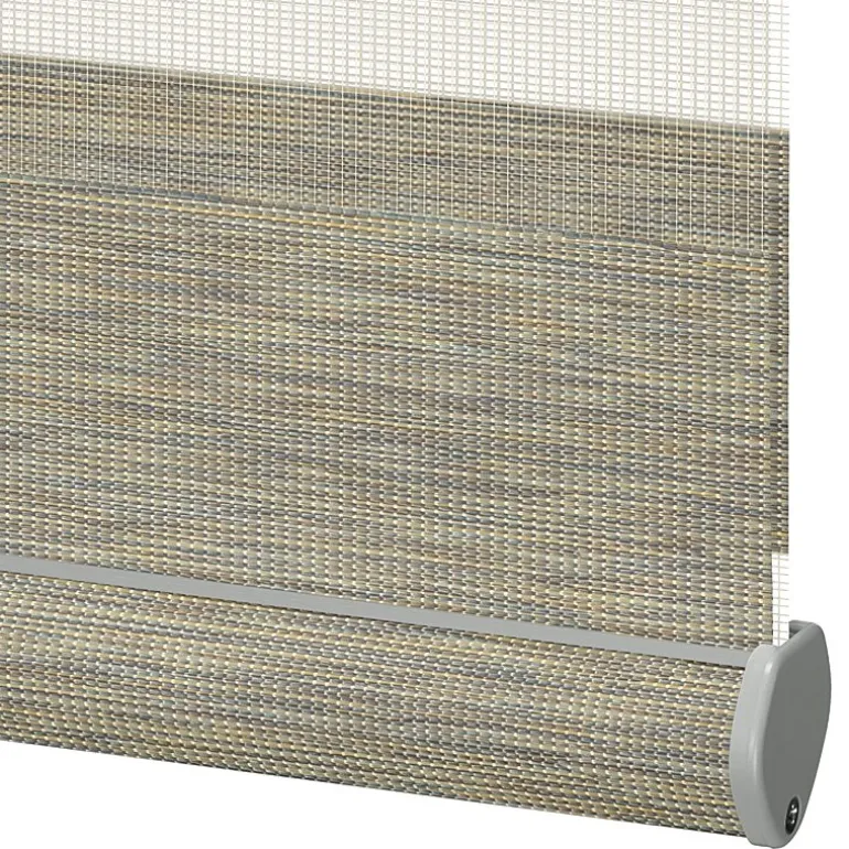 LEVOLOR Woodward Banded Custom Light-Filtering Cordless Sheer Shade