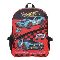 Licensed Hot Wheels 5-Piece Backpack Set