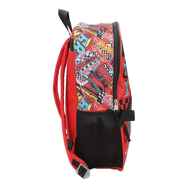 Licensed Hot Wheels 5-Piece Backpack Set
