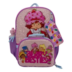 Licensed Strawberry Shortcake 5-Piece Backpack Set