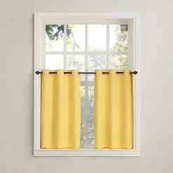 Lichtenberg Montego 2-pc. Grommet Top Window Tier