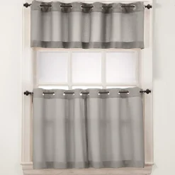 Lichtenberg Montego 2-pc. Grommet Top Window Tier