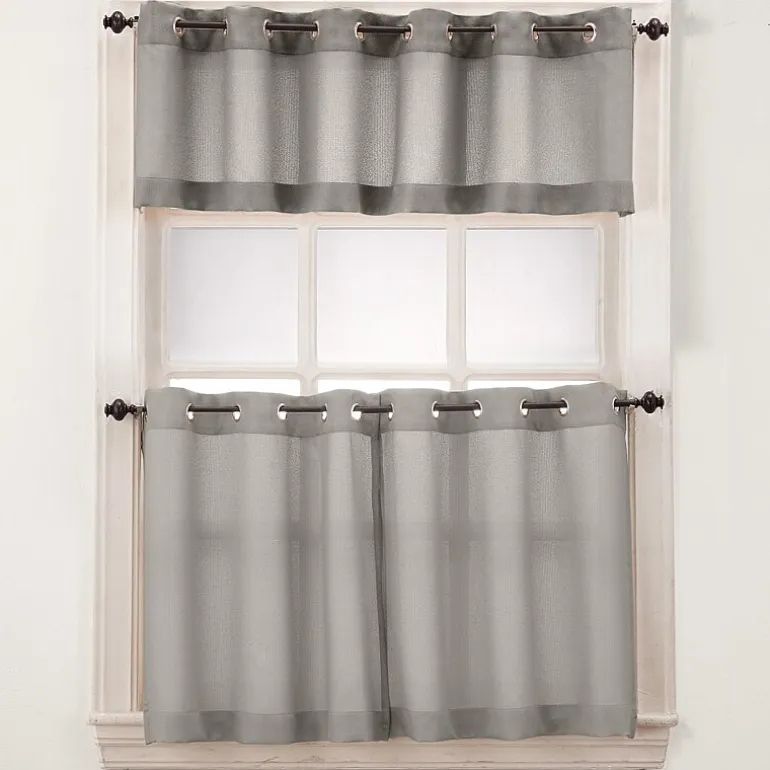 Lichtenberg Montego 2-pc. Grommet Top Window Tier