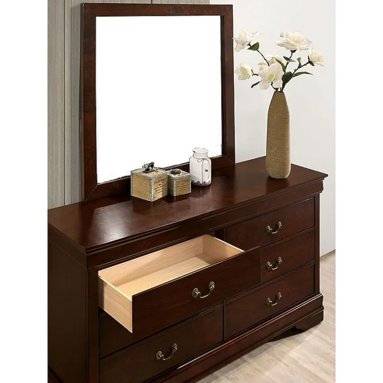 Lihte 5 Piece Wooden Bedroom Set