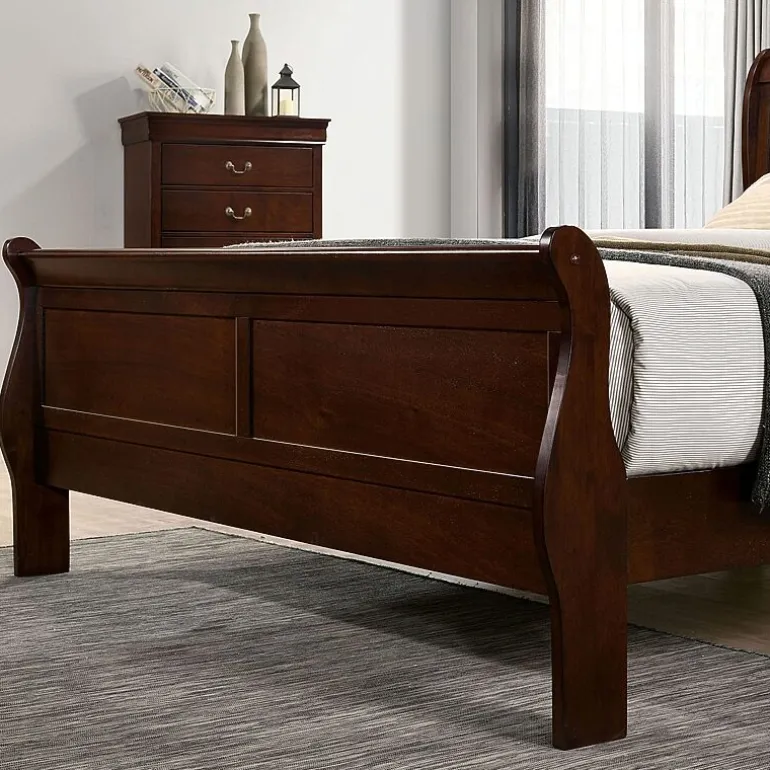 Lihte 5 Piece Wooden Bedroom Set