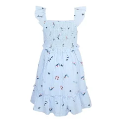 Lilt Little & Big Kid Girls Sleeveless A-Line Dress