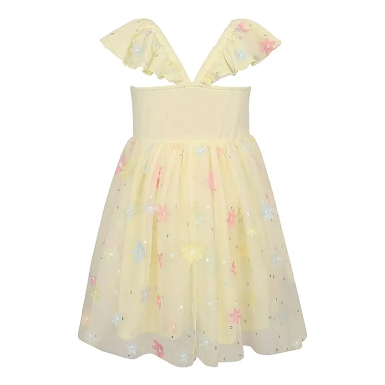 Lilt Little Girls Short Sleeve A-Line Dress