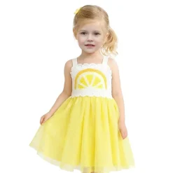 Lilt Toddler Girls Lemon Sleeveless A-Line Dress