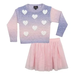 Lilt Toddler Girls 2-pc. Skirt Set